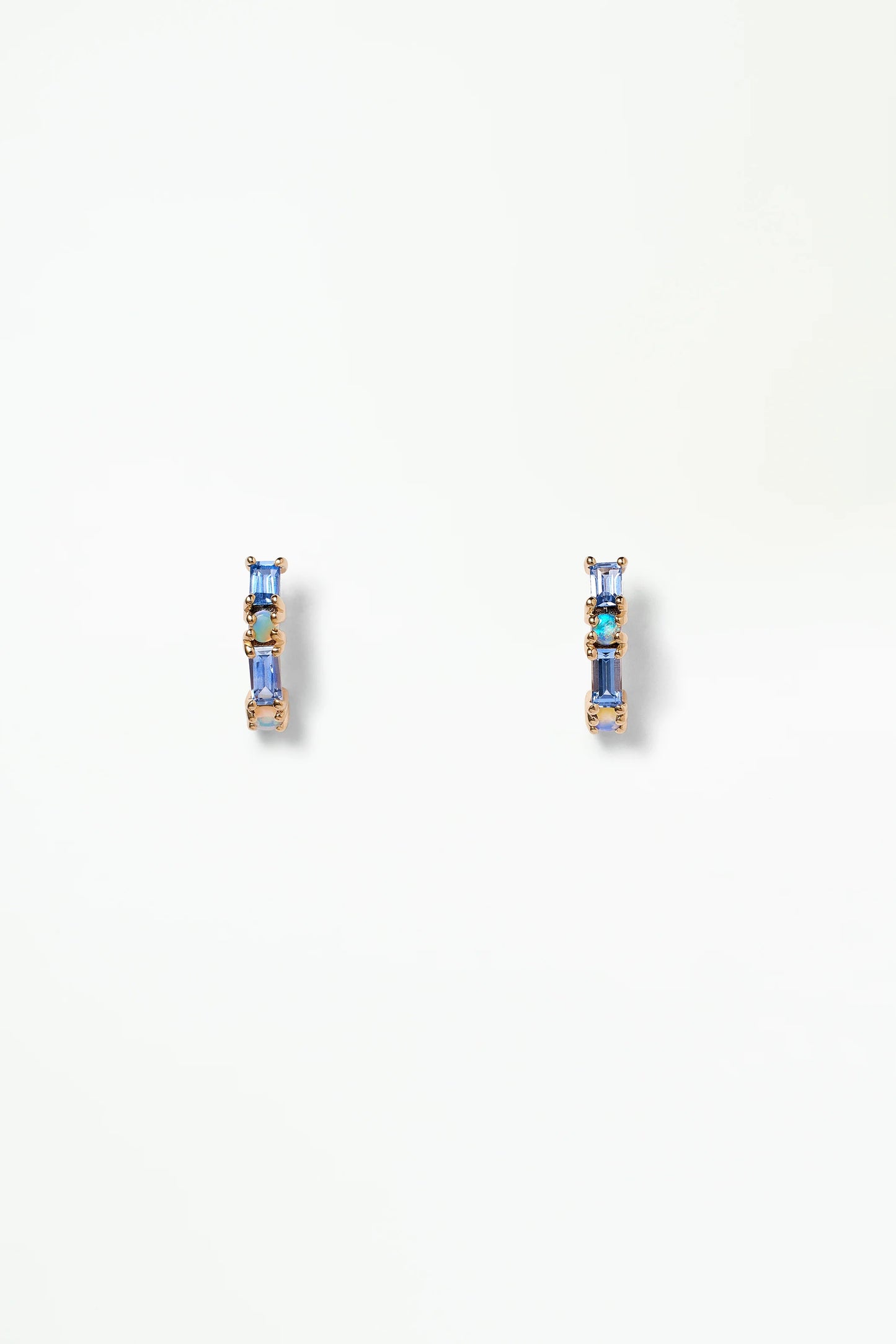 Pillar Hoop Earrings