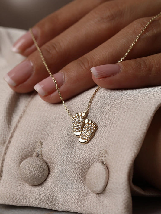 Baby Foot Necklace