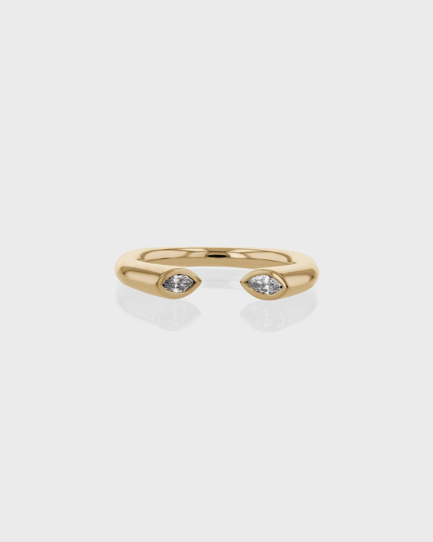 Marquise Suspense duo ring