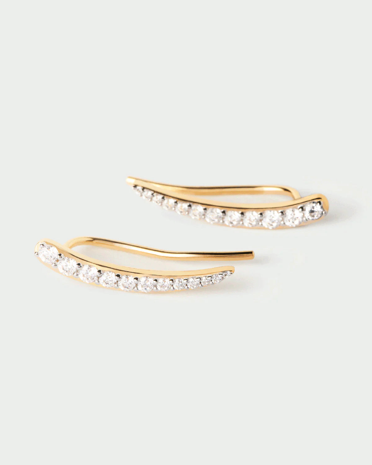 Golden Curve Earring