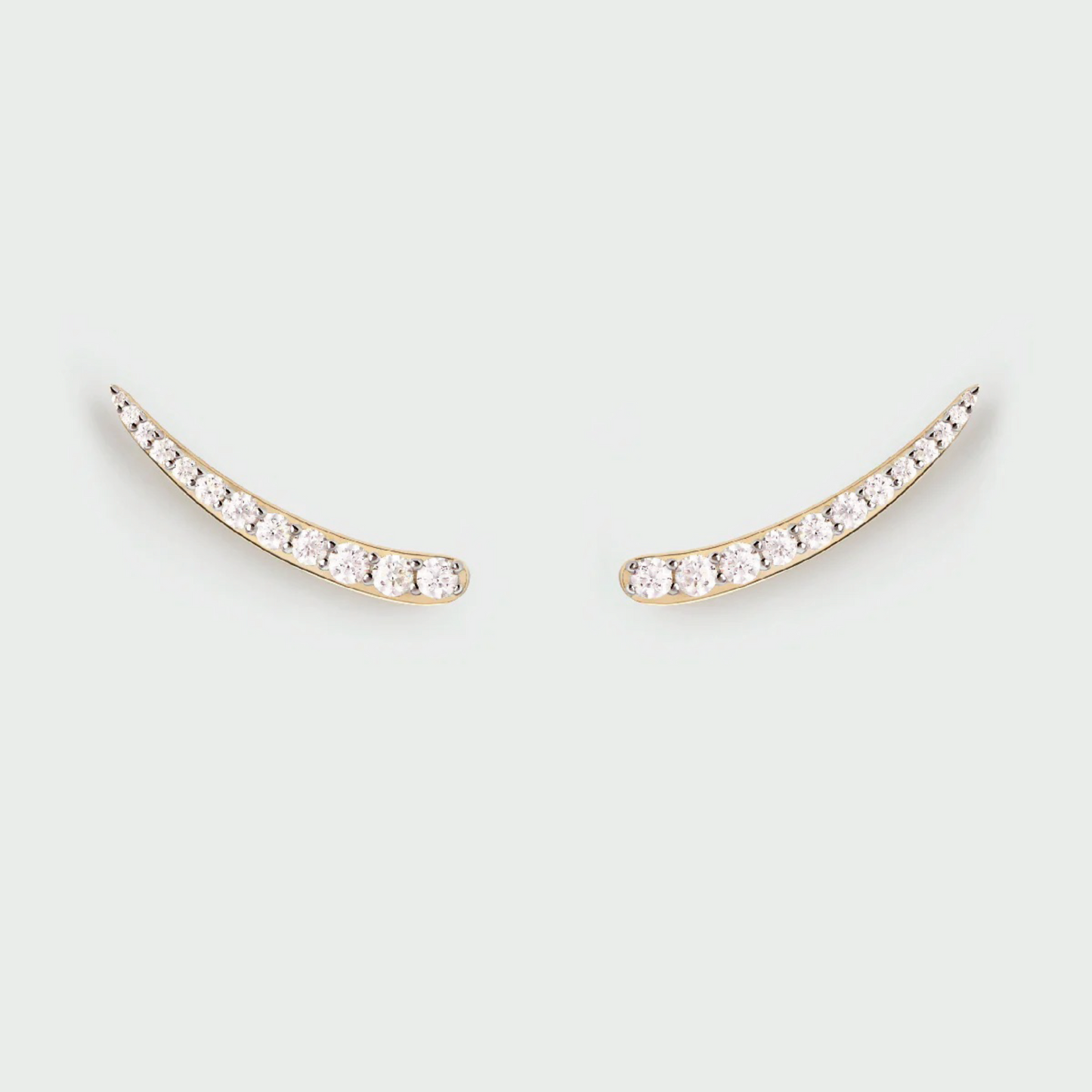 Golden Curve Earring